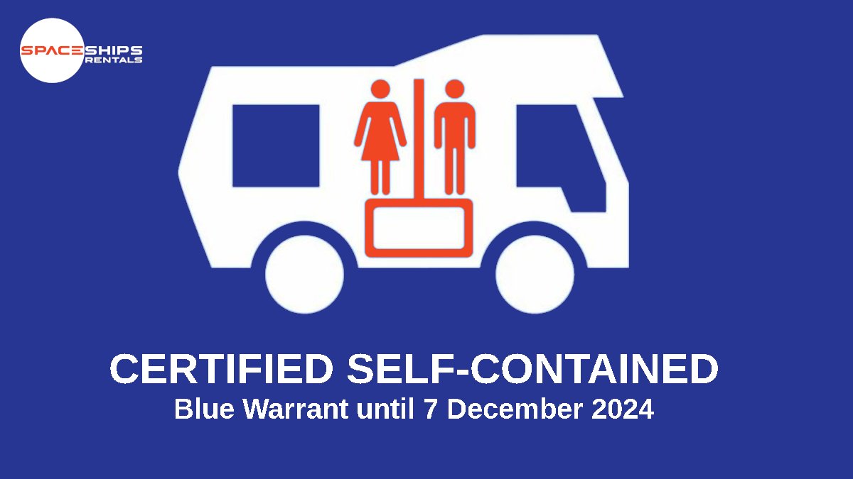 Self Contained blue sticker Space artist impression